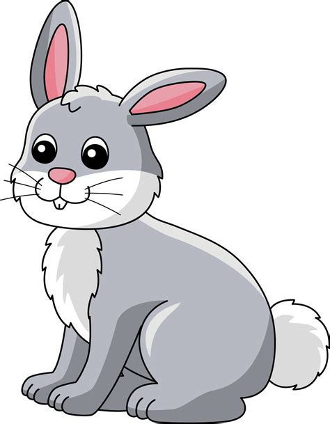 Rabbit Cartoon Colored Clipart Illustration 6325879 Vector Art At Vecteezy