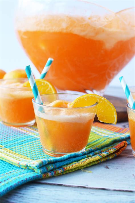 This halloween orange sherbet punch is full of orange flavor and is decadent, it could even be dessert! 2-Ingredient Orange Sherbet Punch Recipe | 5 Min Party Punch