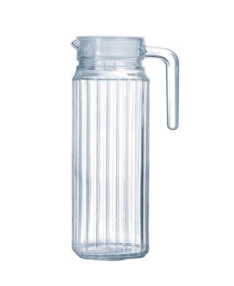 Luminarc Quadro Jug With White Lid And Reviews Glassware And Drinkware Dining Macys Glass