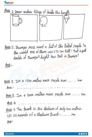 Cbse Class 4 Math Long And Short Worksheet With Solutions