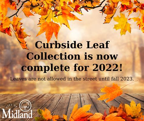 Fall Leaf Collection Program Midland Mi Official Website