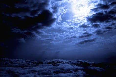 Storm Weather Rain Sky Clouds Nature Moon Wallpapers Hd Desktop