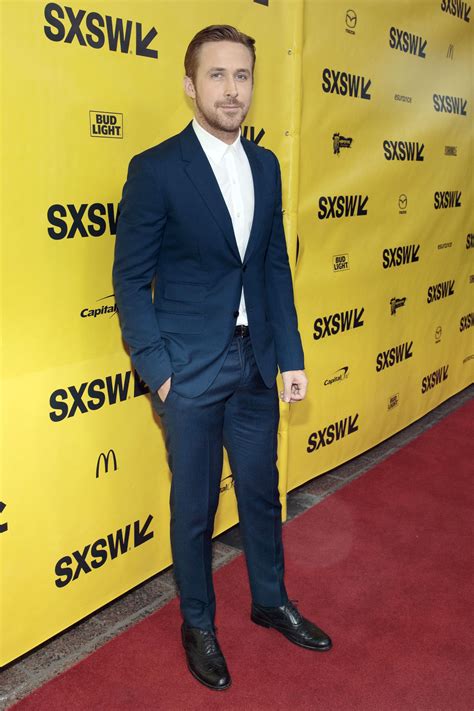 Ryan Gosling Shows You Why A Brighter Blue Suit Is A Style 58 Off