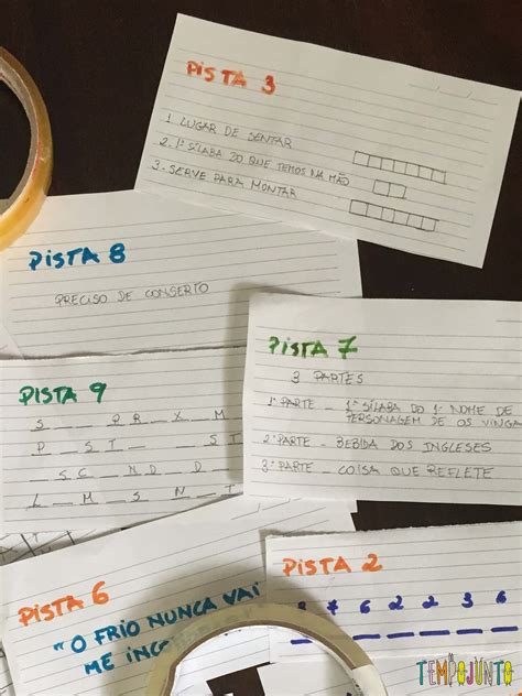 Caça Ao Tesouro Na Escola