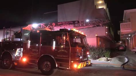 Fire Crews Douse 2 Alarm Blaze At San Bruno Apartment Building Nbc