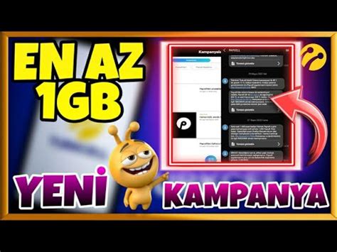 Turkcell Yeni Kampanya 1GB Çıktı Hemen Kazan YouTube