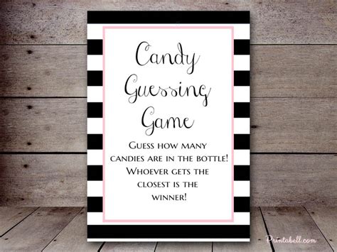 Estimate jar capacity ask for or estimate the total volume of the jar as best you can. How many Candies - Printabell • Create