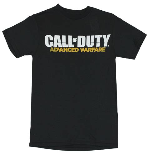 Call Of Duty Call Of Duty Advanced Warfare Mens T Shirt Simple Word