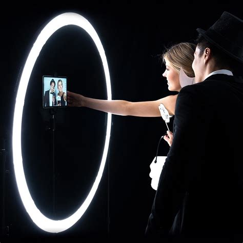 Family photos can have a powerful impact. Giant Wedding, Media Wall & Events 47" LED Ring Light Photo Booth Kit