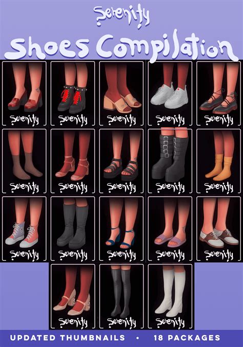 Sims Shoe Compilation Micat Game