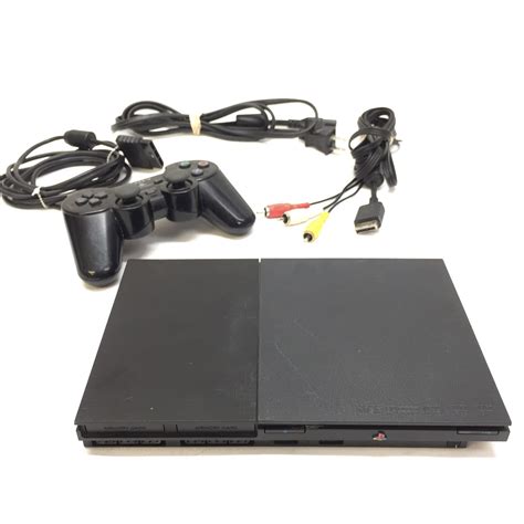 Playstation 2 Slim Ps2 Black Scph 90001 Milton Wares