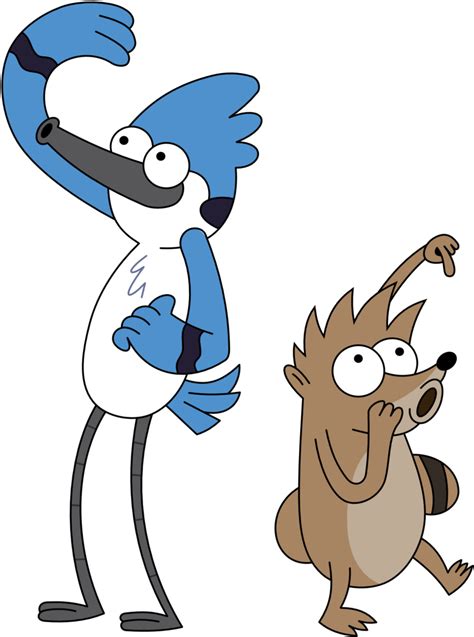 Transparent Mordecai Png Mad Cartoon Network Regular Show Original