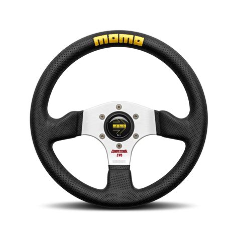 Porsche Momo Steering Wheel Competition Evo Black Leather 320mm