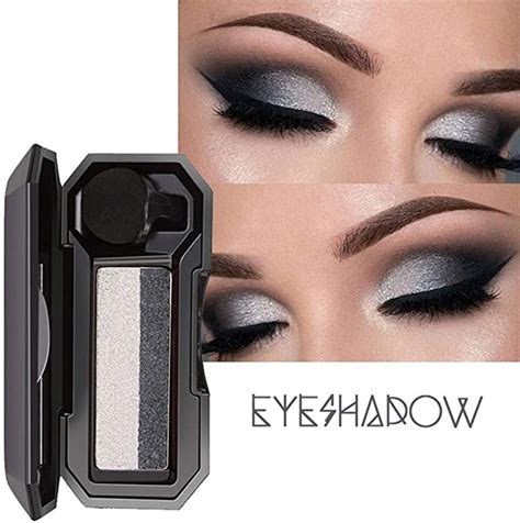 Nrudpqv Eye Shadow Palettes Two Color Eyeshadow Stamp Lazy Eye Shadow Palettes Makeup Powder