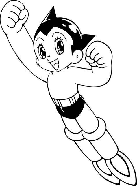 Click on the free baseball colour page you would like to print, if you print them. Astro Boy Coloring Pages | Astro boy, Boy coloring ...