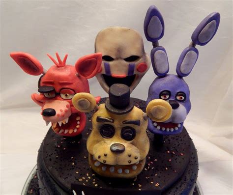 Pace's mom contacted me recently to make him a five nights at freddy's cake. Five Nights At Freddy's Cake - CakeCentral.com