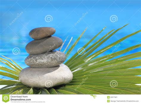 Zen Stones Pyramid Stock Image Image Of Nature Biology 25377921