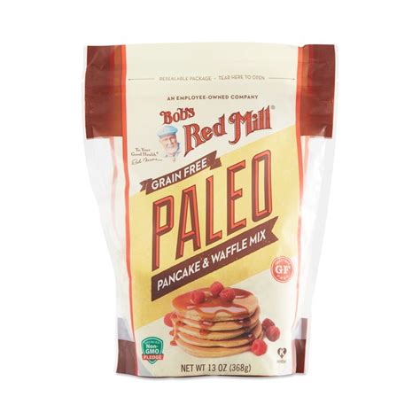 This versatile mix also makes irresistibly crisp, golden waffles—look for the recipe on the back of the package. Bob's Red Mill Paleo Pancake & Waffle Mix | Waffle mix, Paleo pancakes, Low carb recipes