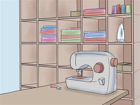 How To Set Up A Sewing Room 10 Steps With Pictures Wikihow
