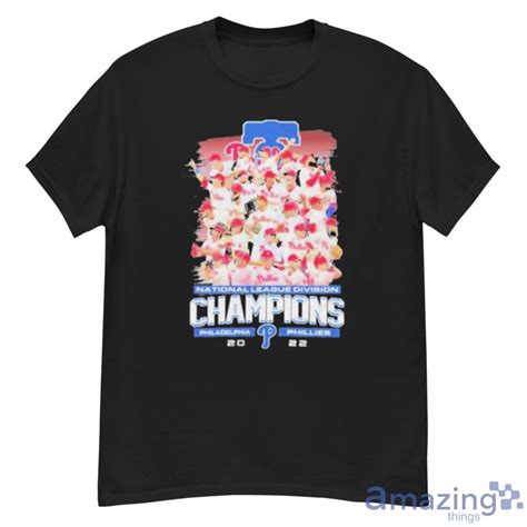 Philadelphia Phillies Team National League Division Champions 2022