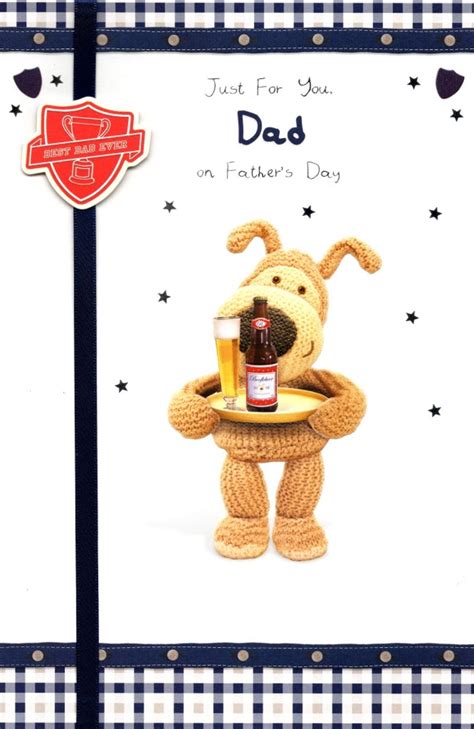 Greeting card idea for dad. Just For You Dad Boofle Happy Father's Day Card | Cards ...