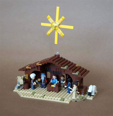 Lego Nativity Scene For Christmas Lego