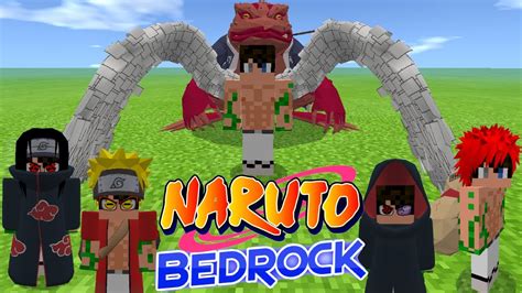 Minecraft Naruto Addon Bedrock Corre Como Naruto Minecraft Bedrock My