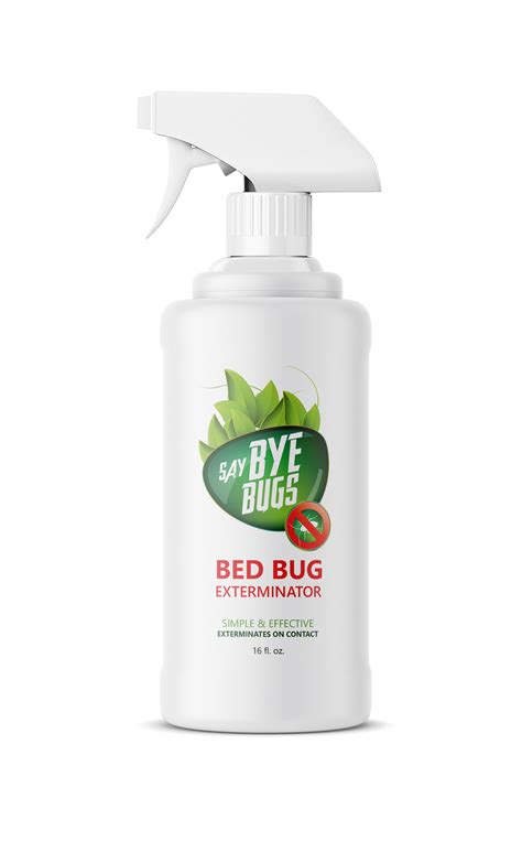 Saybyebugs Bed Bug Extermination Spray New And Improved Formula 16oz