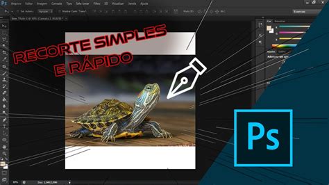 Como Recortar Imagem No Photoshop Simples E Facil Usando A Ferramenta