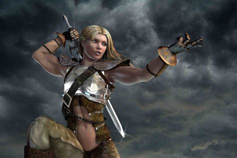 Women Warrior Full HD Wallpaper And Background Image X ID