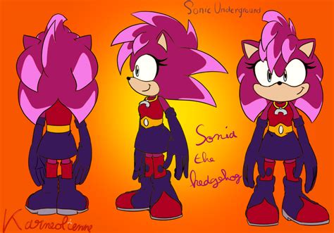 Sonic Underground Manic The Hedgehog Modern By Karneolienne On