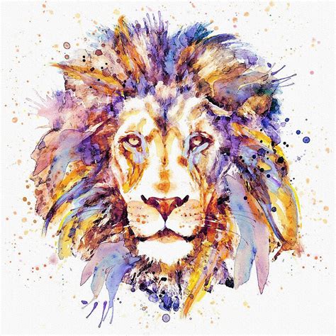 Lion's head is an outstanding limestone sport climbing destination located in the bruce peninsula of ontario on the georgian bay. Lion Mixed Media - Lion Head by Marian Voicu | Watercolor ...