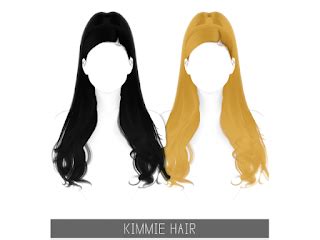 Hair Simpliciaty Kimmie Retexture Ruchellsims