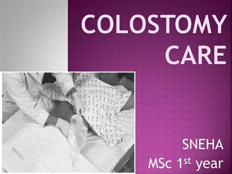 Ppt Of Colostomy Ppt