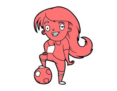 Dibujo De Fútbol Femenino Pintado Por En El Día 23 08 16 A Las 000136 Imprime