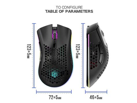 For example, a mouse manufactured to work with bluetooth as well as rf or wifi will be able to work alone without a dongle. Lightweight Gaming Mouse, 2.4G Wireless Mouse Honeycomb ...