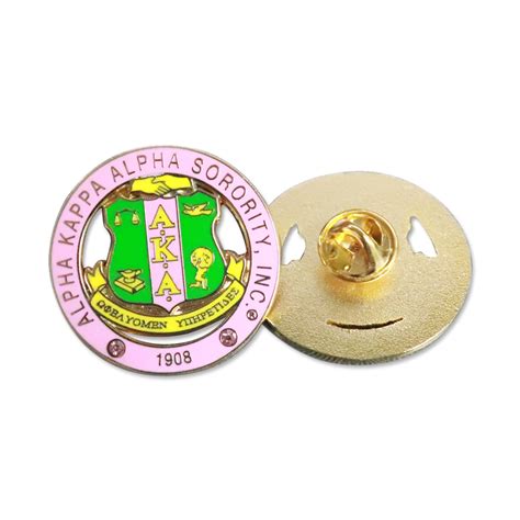 Aka Shield Lapel Pin Round Prime Heritage Ts