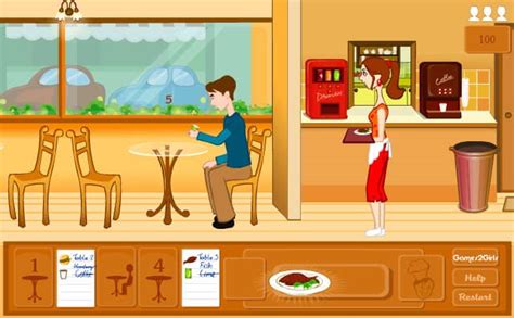 Maybe you would like to learn more about one of these? Cafe Waitress game - FunnyGames.us
