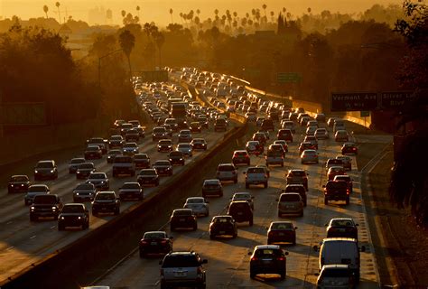 Study Pandemic Eases La Traffic 101 Freeway Still One Of Most