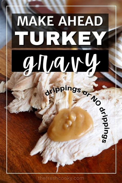 How To Make The Best Turkey Giblet Gravy Recipe Without Drippings