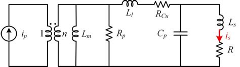 Equivalent Circuit Of Ct Download Scientific Diagram