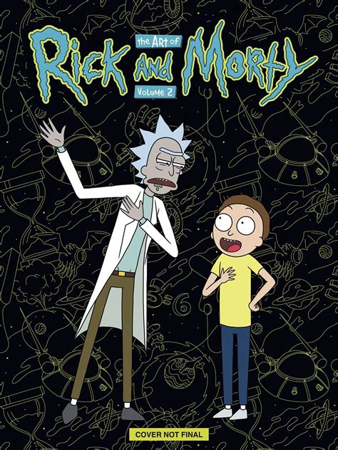 Jul200292 Art Of Rick And Morty Hc Vol 02 Previews World