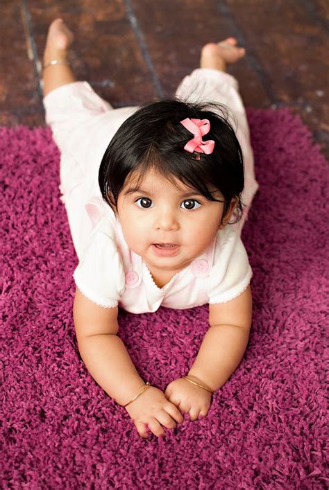 Carmelle Martin Photography Adorable 7 Month Old Baby Girl