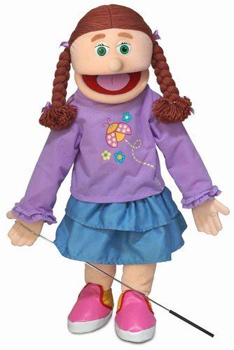 25 Amy Peach Girl Full Body Ventriloquist Style Puppet Pricepulse