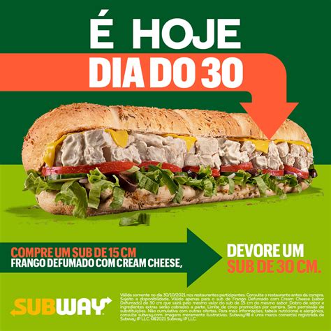 Subway Brasil On Twitter Chegou O Dia Do Do Subway Hora De Pagar Menos E Aproveitar O