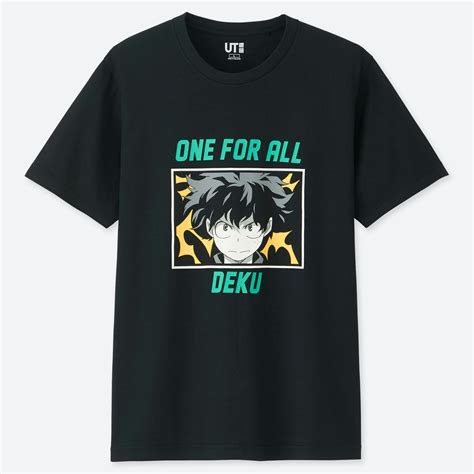 Manga Ut My Hero Academia Short Sleeve Graphic T Shirt Uniqlo Us