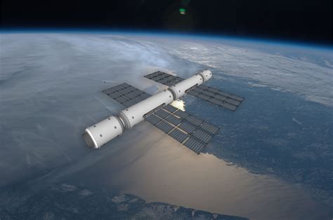 Sci Fi Space Station Free 3d Model Cgtrader