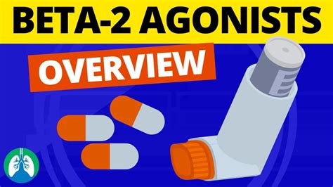 Beta 2 Adrenergic Agonists Medications Overview Bronchodilators