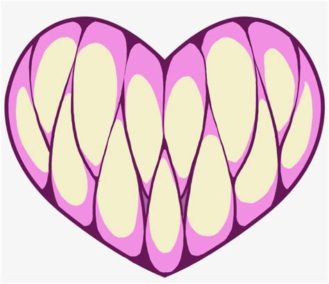 Goth Gothic Heart Teeth Freetoedit Picture Royalty Pastel Goth