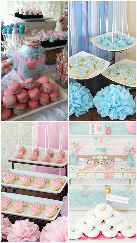 Or, reveal the baby's gender like this family did, with a giant confetti filled balloon that, once popped, showers guests with pink or blue. Baby Gender Reveal Party Ideas For Merrier Party | Gender ...